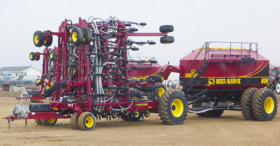 2015 Seed Hawk 45 Series 60 Ft air drill sold in Saskatoon, SK