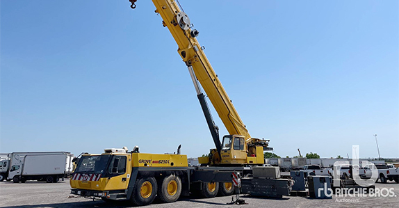 Ritchie Bros. sells used cranes Ritchie Bros. sells used cranes