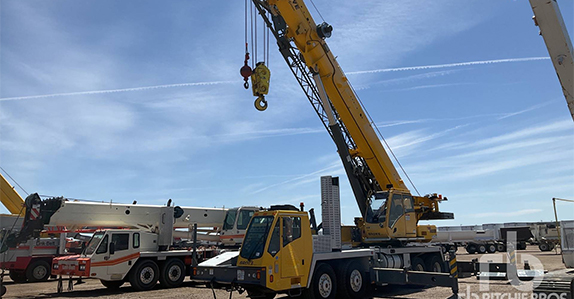 Ritchie Bros. sells used cranes
