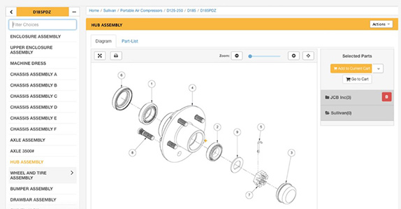 SmartEquip digital catalog